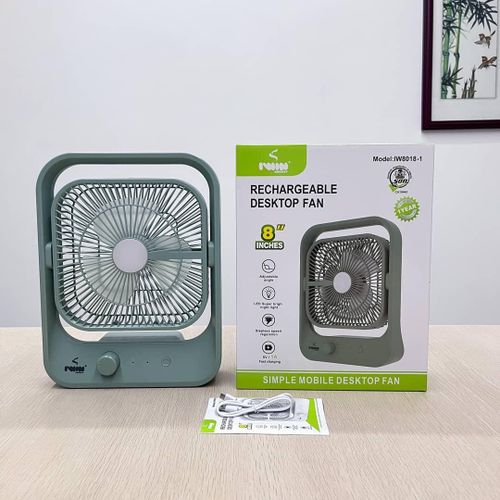 IWIN ENERGY 8" Rechargeable Desktop Fan Brand: IWIN ENERGY | Similar products from IWIN ENERGY