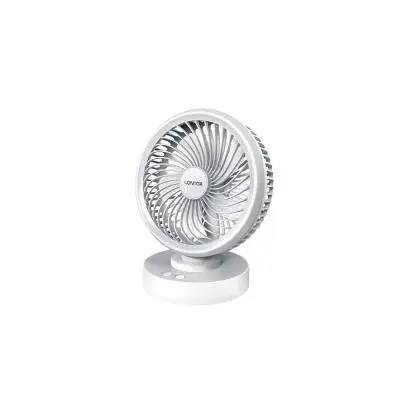 Lontor 6 Inches Rotating Rechargeable Table Fan Mf026-6